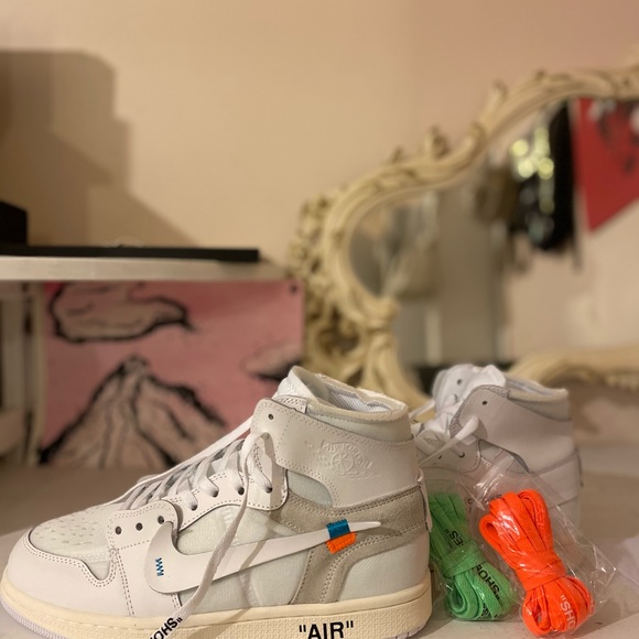 Jordan 1 Retro High Off-White White - Picture 2 of 5